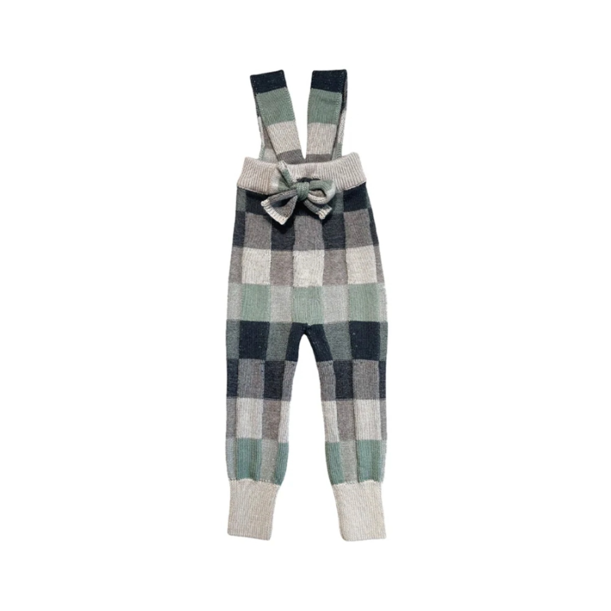 MABLI 莫蘭迪色塊針織吊帶褲 MAGIC PANTS - ALPINE