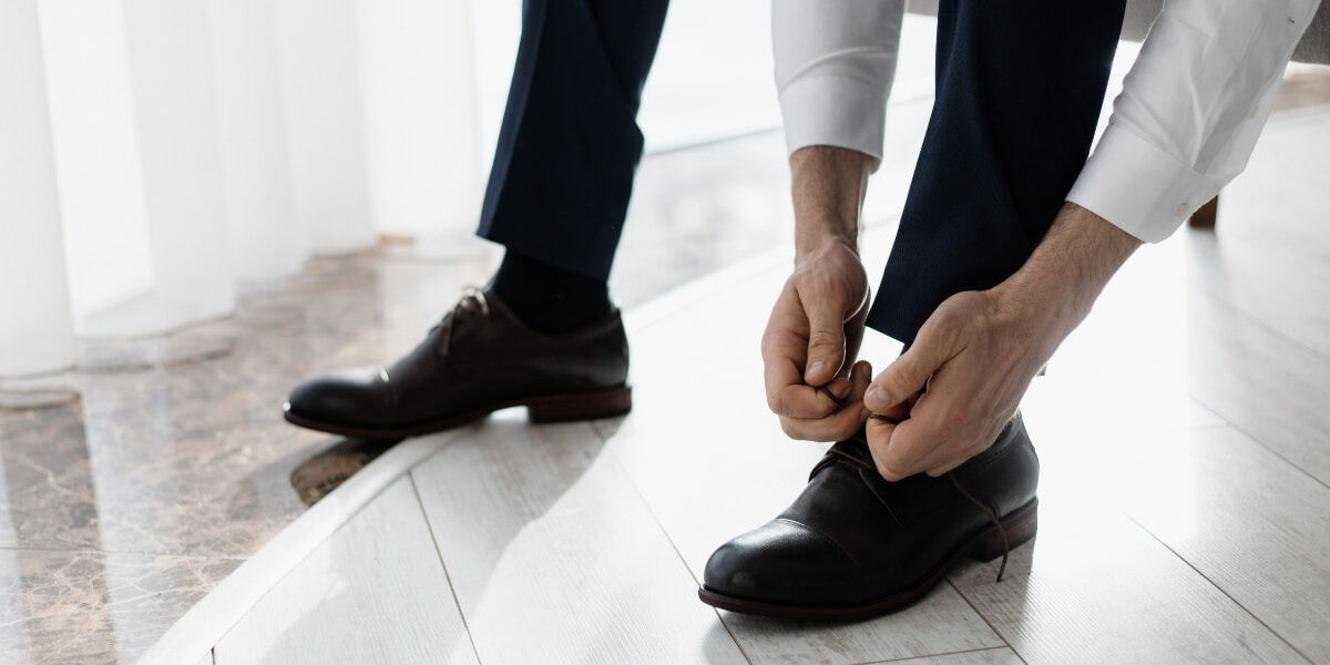 男生婚禮穿搭要穿合適的鞋款