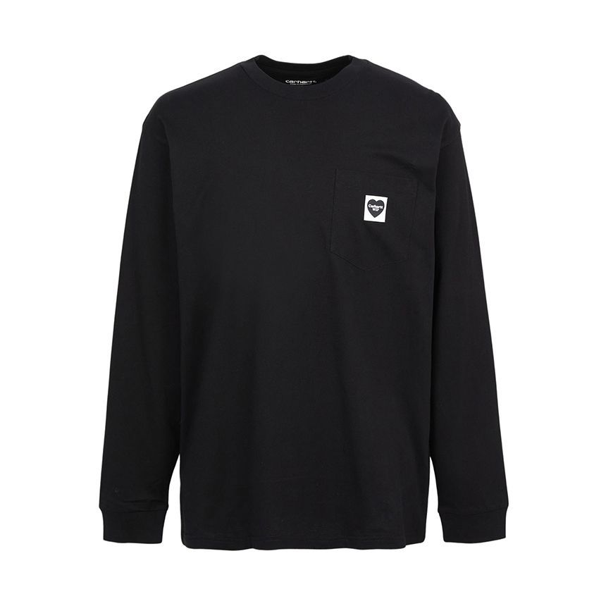 2025AW CARHARTT WIP L/S Pocket Heart T-Shirt 愛心 貼布 長T 長袖 現貨 I035300