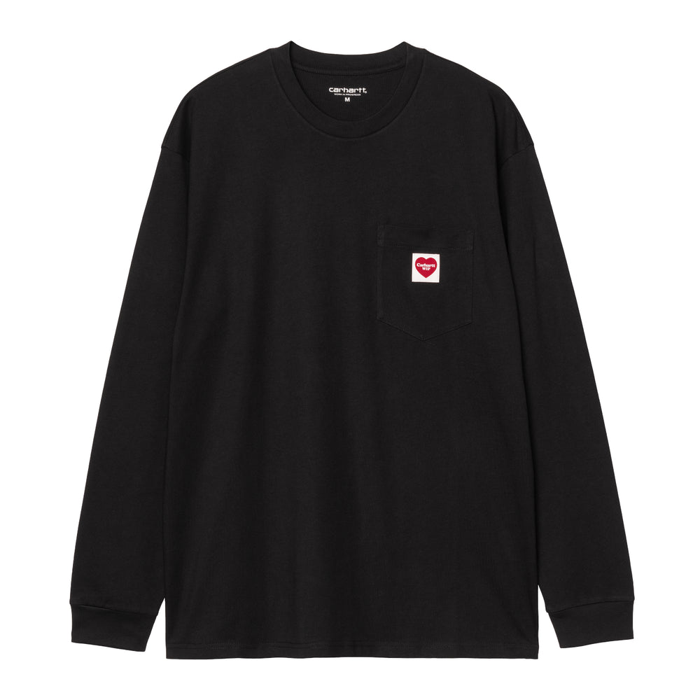2025AW CARHARTT WIP L/S Pocket Heart T-Shirt 愛心 貼布 長T 長袖 現貨 I035300
