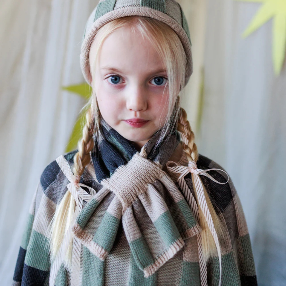 MABLI 色塊針織圍巾 MAGIC SCARF - ALPINE