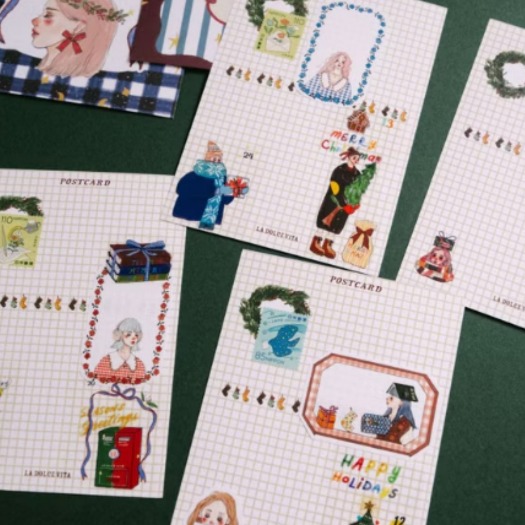 My bike is my sleigh 聖誕禮物專車 聖誕明信片｜甜蜜生活 La Dolce Vita 台灣