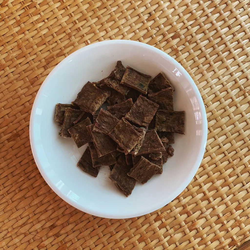 HAPPY RUFF很春毛小吃 ｜羅勒南瓜鴕鳥訓練獎勵零食