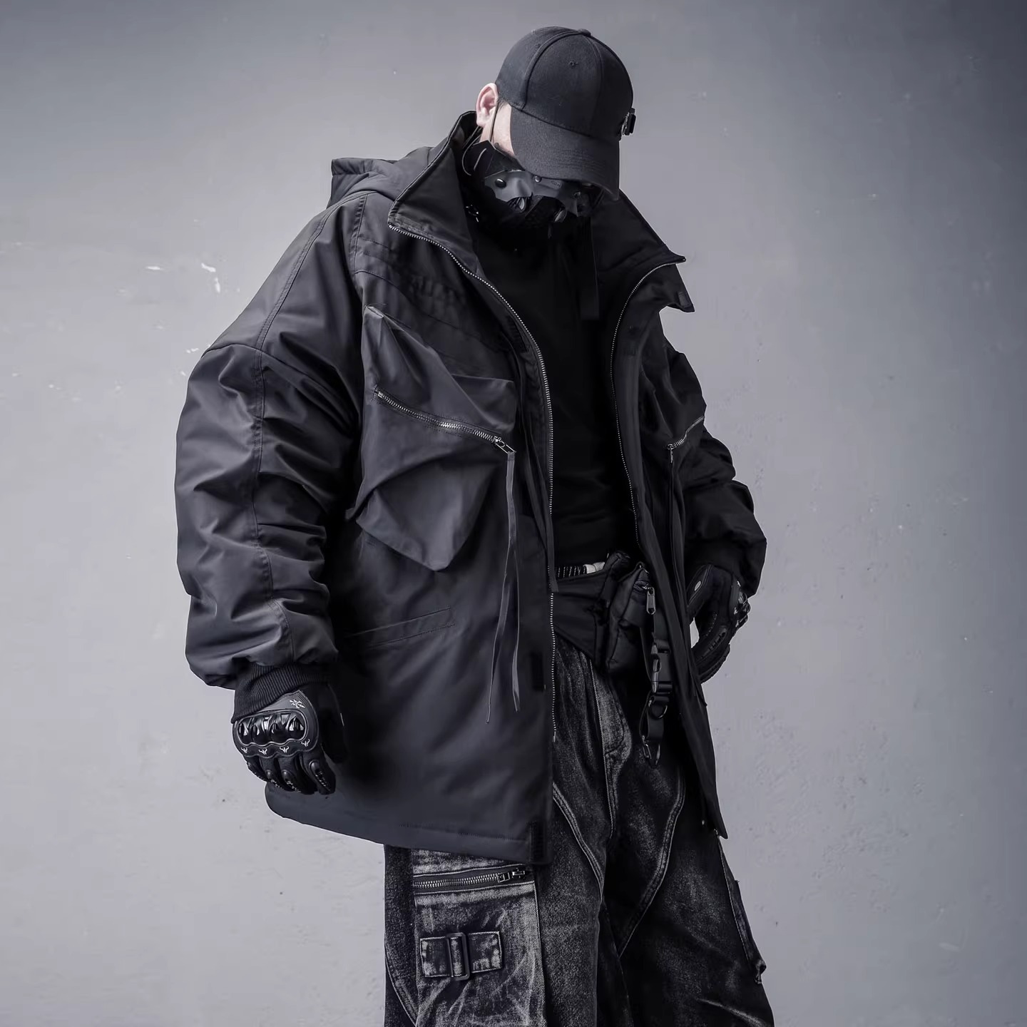 𝙏𝙀𝘾𝙃𝙒𝙀𝘼𝙍 重工機能多袋加厚棉衣