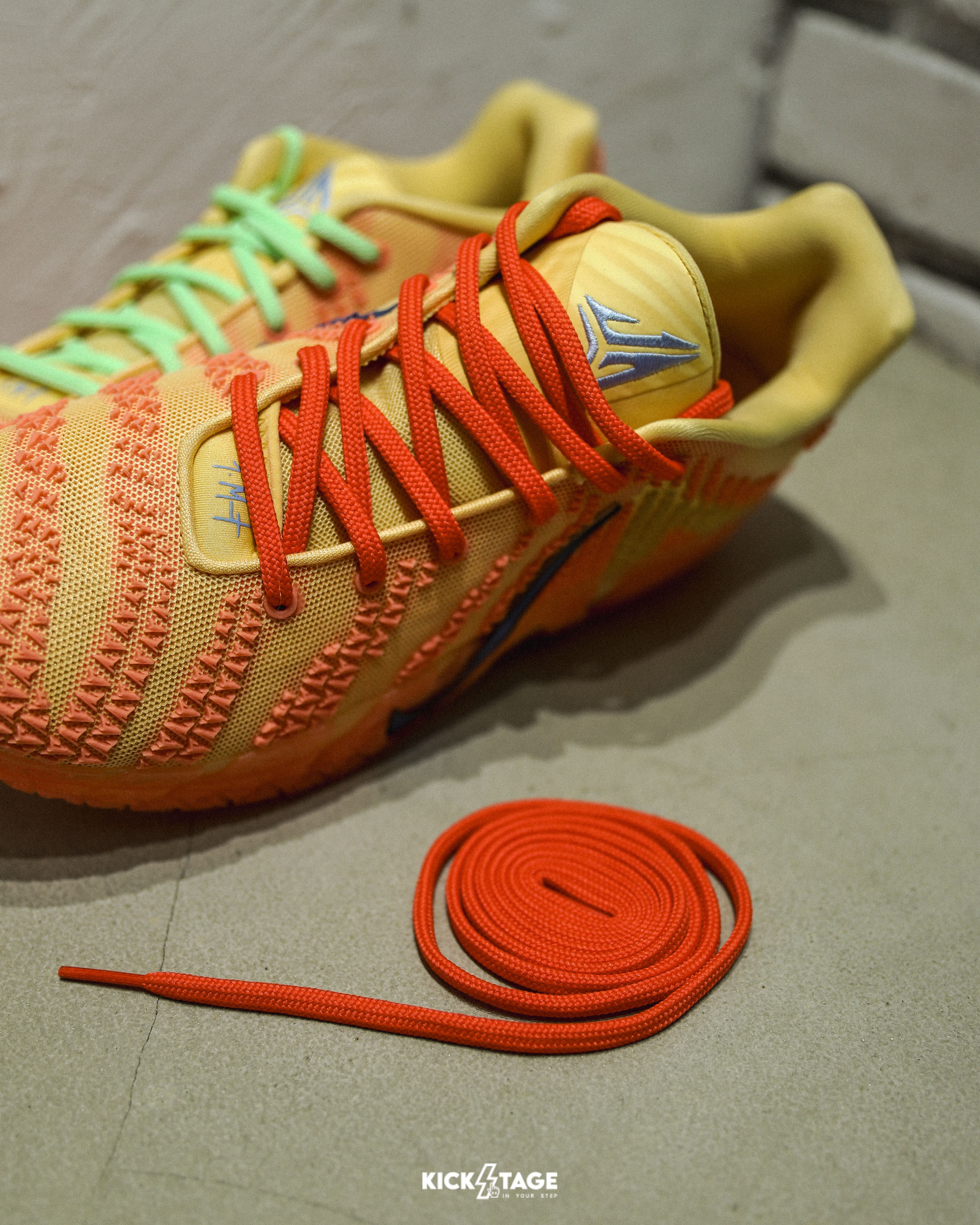 #KEEP SHOELACE 青竹絲 紅色 鞋帶 KOBE6 JA 3 萬聖節 搭配 蝴蝶結 DIY 一組兩條 135CM【KS325-RD】