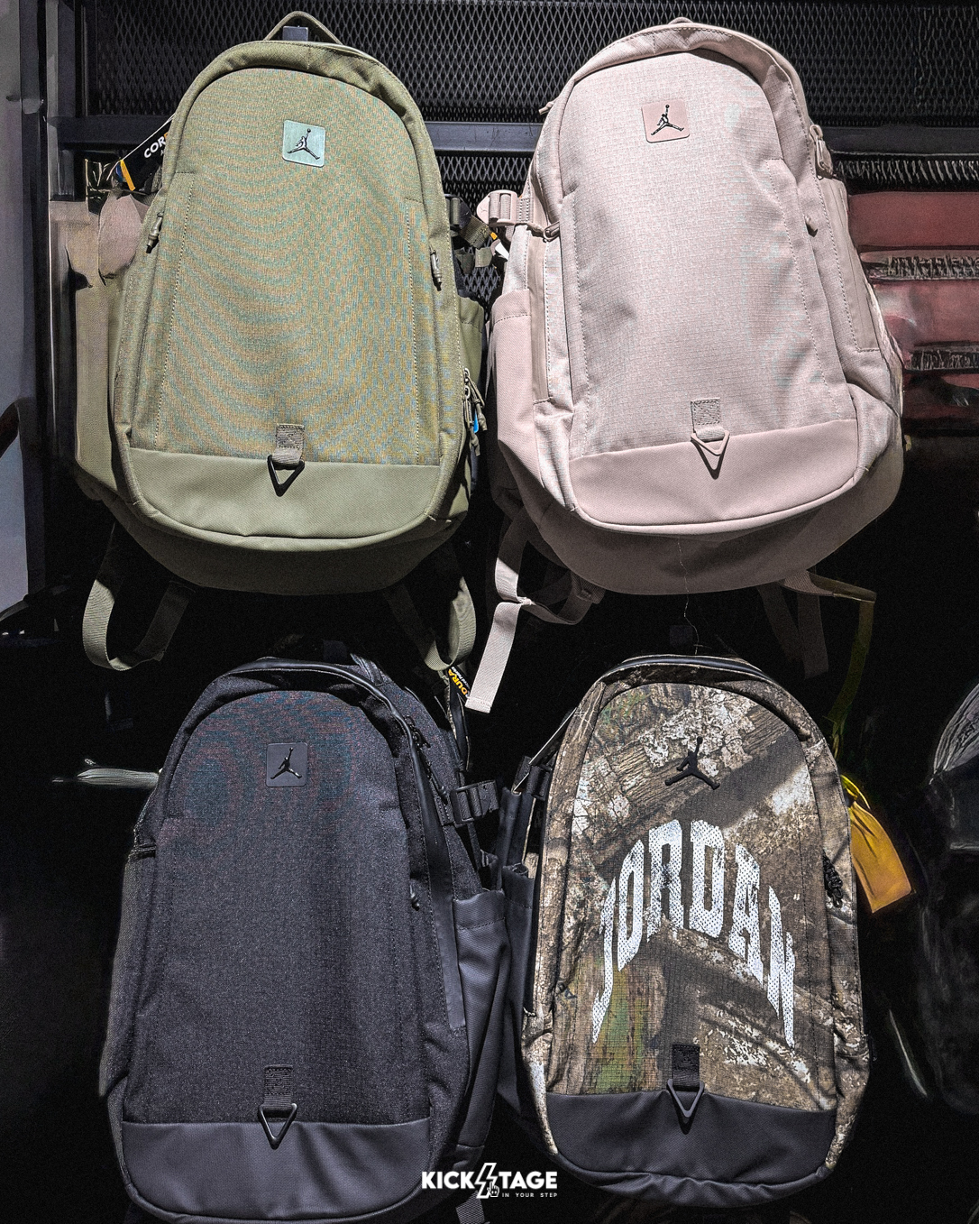 NIKE JORDAN BACKPACK 黑落葉 黑色 卡其色 綠色 29L 喬丹 大容量 多功能 筆電包 雙肩包 後背包【IQ2939-010/HF1789】