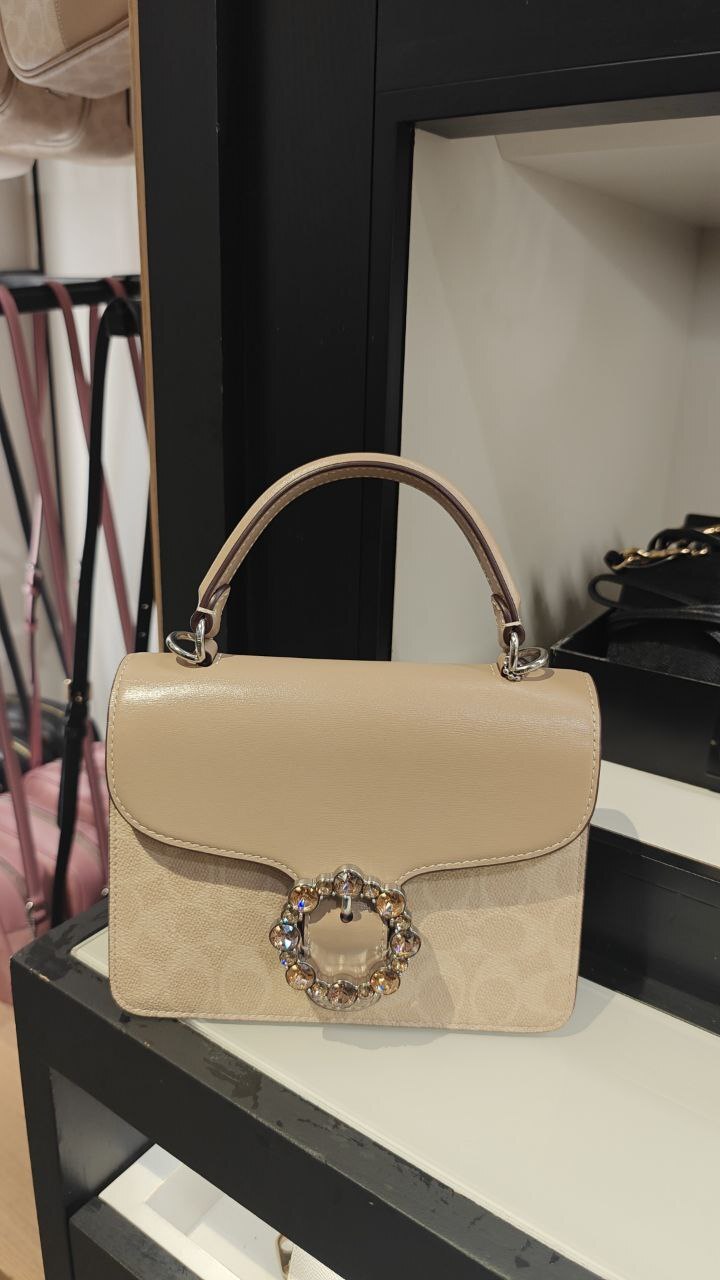 [U] COACH SV/SAND/TAUPE CCE22 CRTNY TH SIG CNVS, 196395999774 (UCO39)