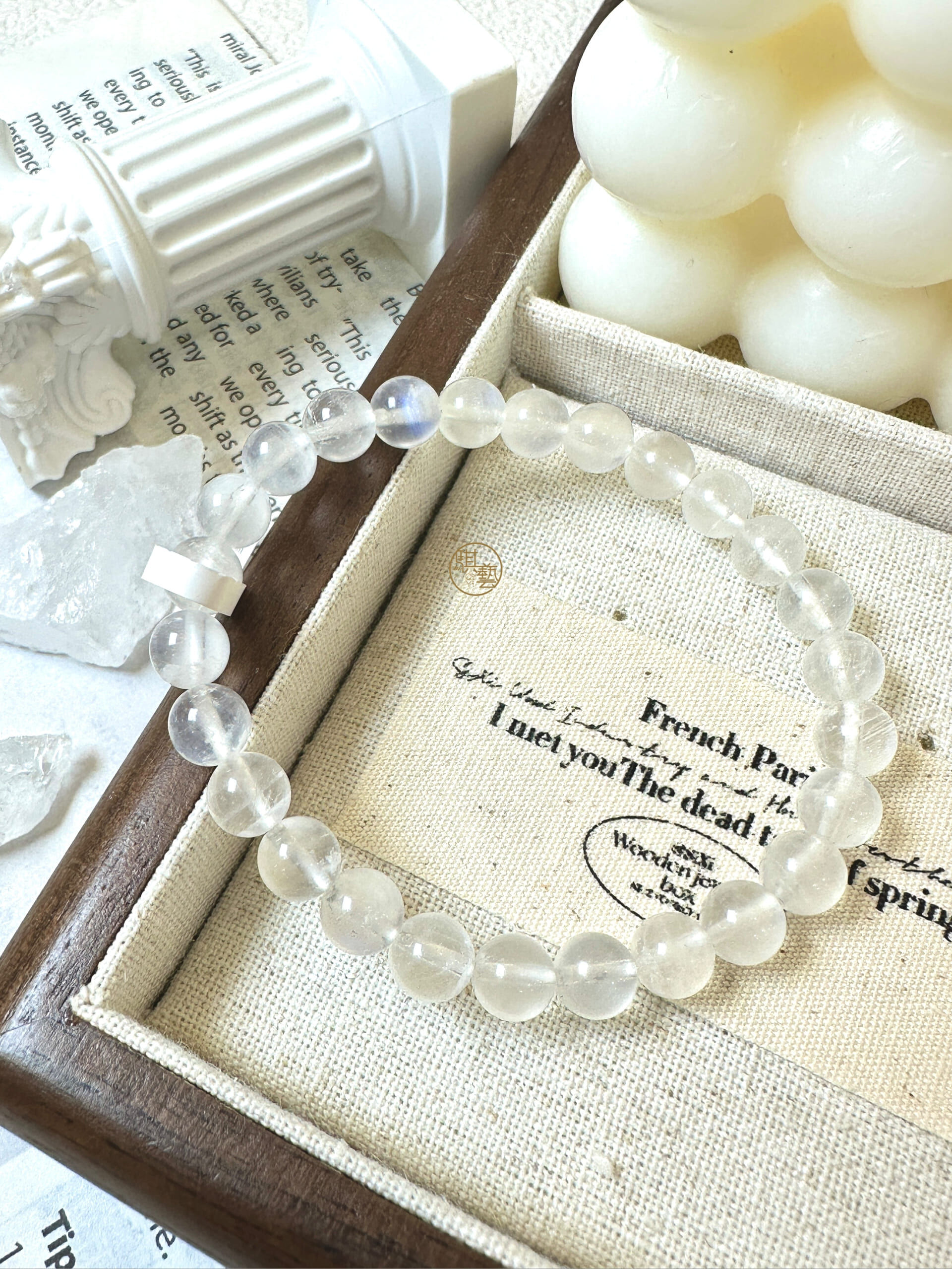 藍月光手串 6mm｜直覺提升 × 心靈平衡 × 情緒舒緩