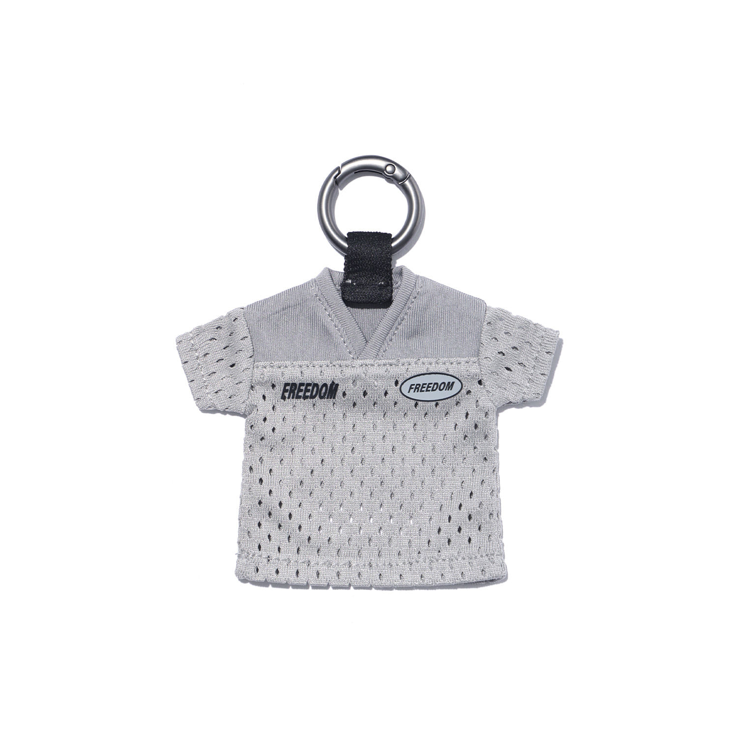 FREEDOM Mini Rugby Keychain - GRAY