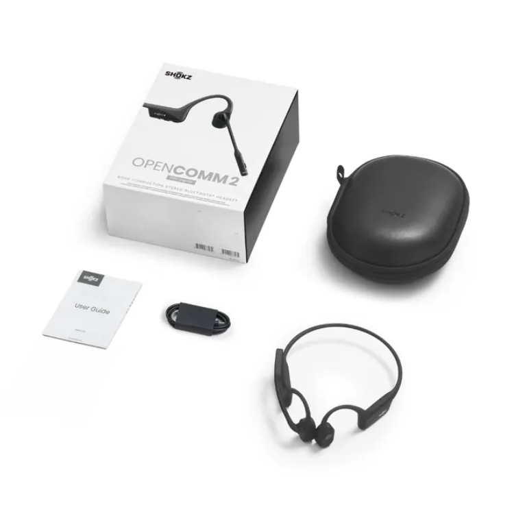 Shokz OpenComm2｜C120｜2025升級版｜骨傳導通訊耳機｜DMA 泛音