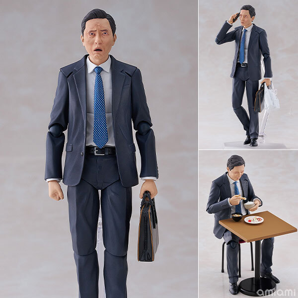 預訂9月 Max Factory 675afigma 井之頭五郎 松重豐ver. 更新版 懷舊定食店套組  figma Solitary Gourmet Goro Inogashira Yutaka Matsushige ver. Renewal Edition - Nostalgic Teishoku Restaurant Set Pre-order