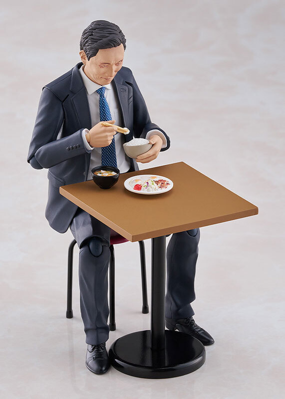 預訂9月 Max Factory 675afigma 井之頭五郎 松重豐ver. 更新版 懷舊定食店套組  figma Solitary Gourmet Goro Inogashira Yutaka Matsushige ver. Renewal Edition - Nostalgic Teishoku Restaurant Set Pre-order