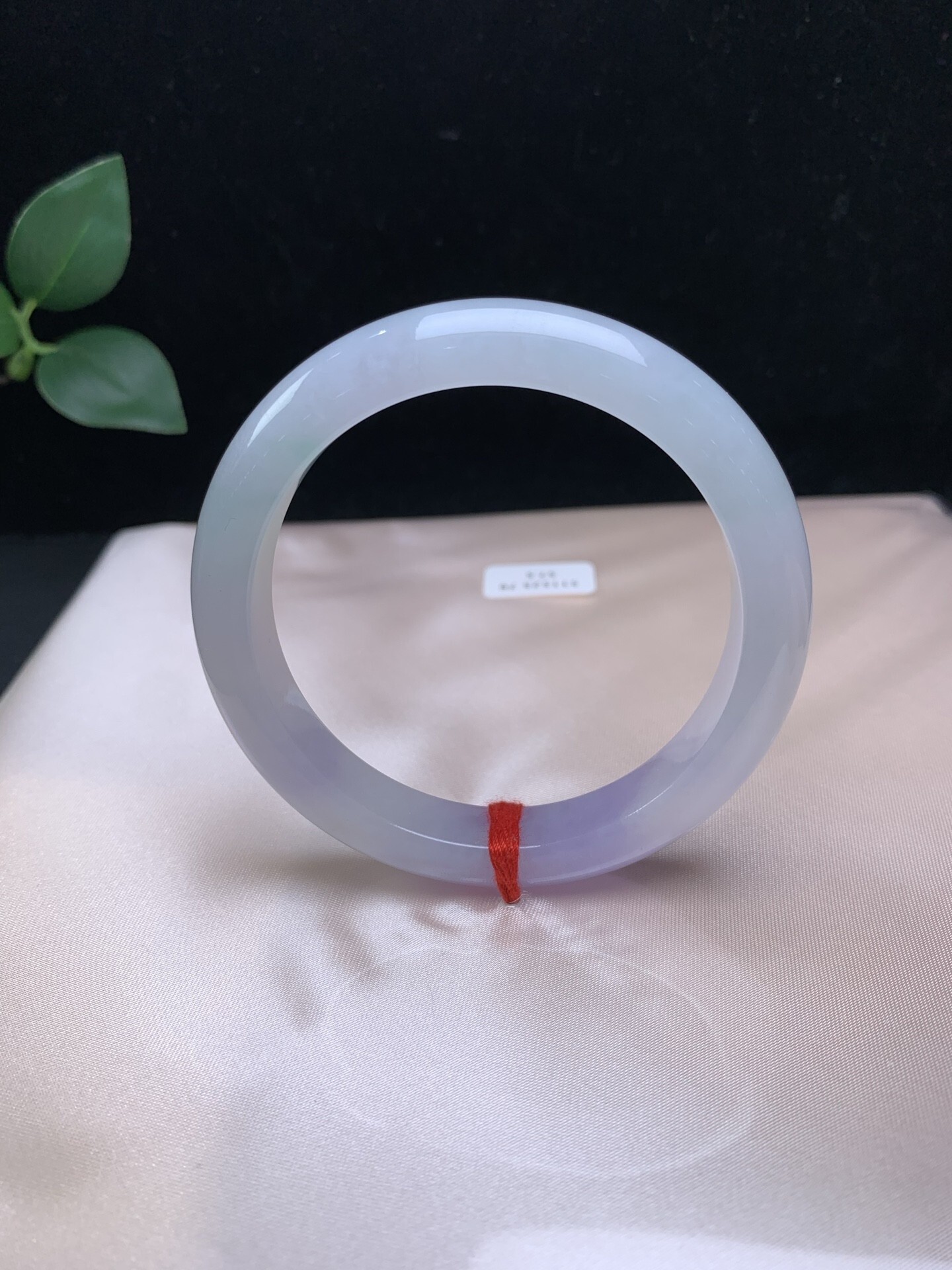 1110340 57.5mm翡翠紫羅蘭正圈手鐲 (56-58)