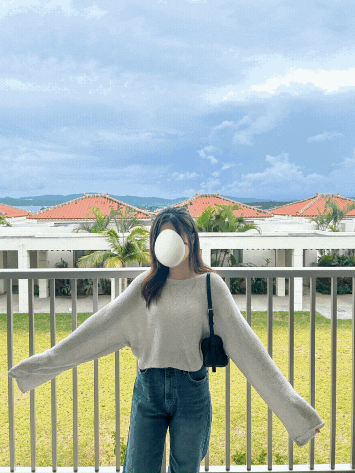 《KR》骨感顯瘦垂垂闊袖上衣