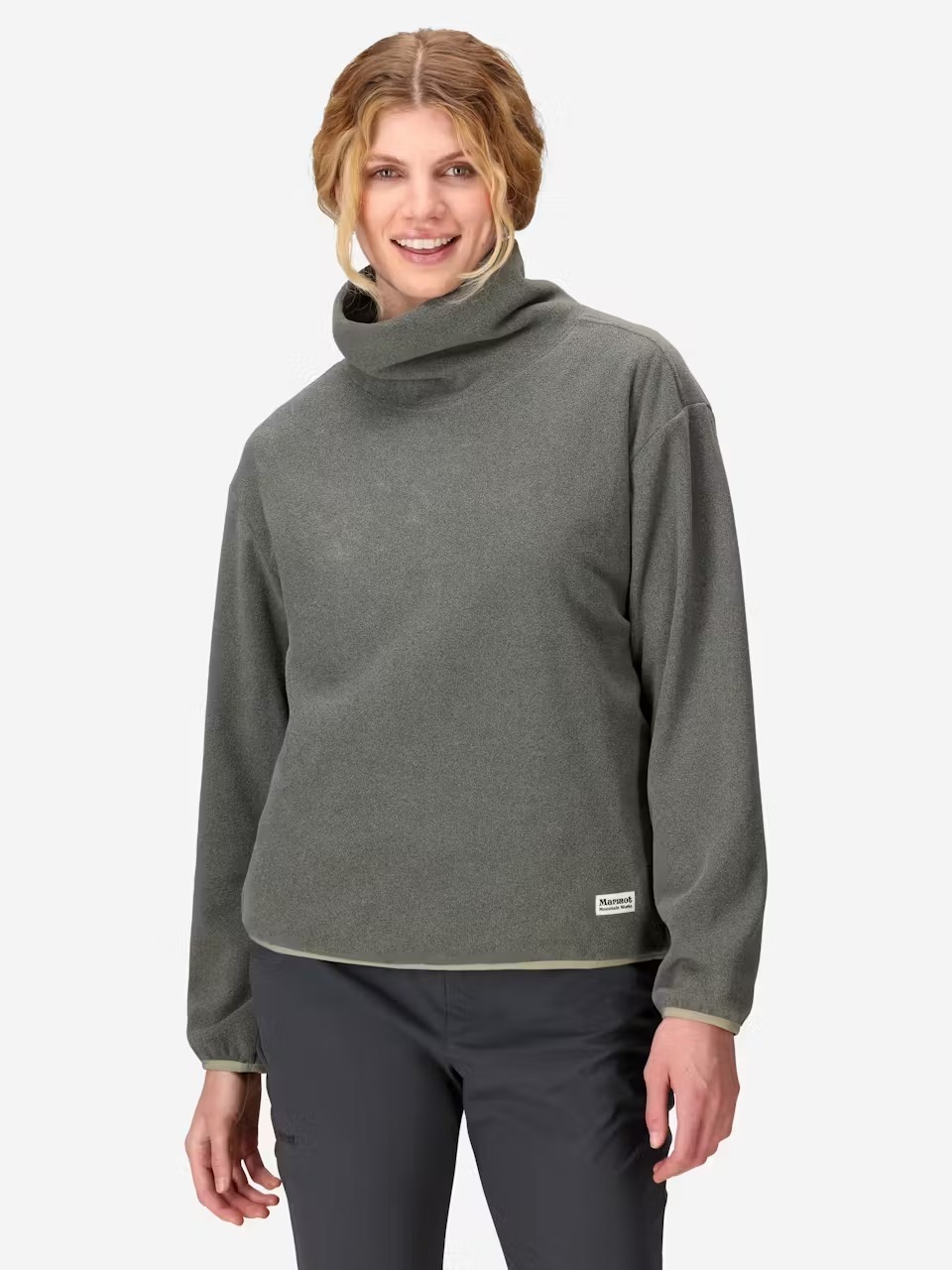Marmot Women’s Felton Ultra Soft Fleece Cowl Neck 女款 刷毛高領罩衫 M16334 (2色) [HappyOutdoor]