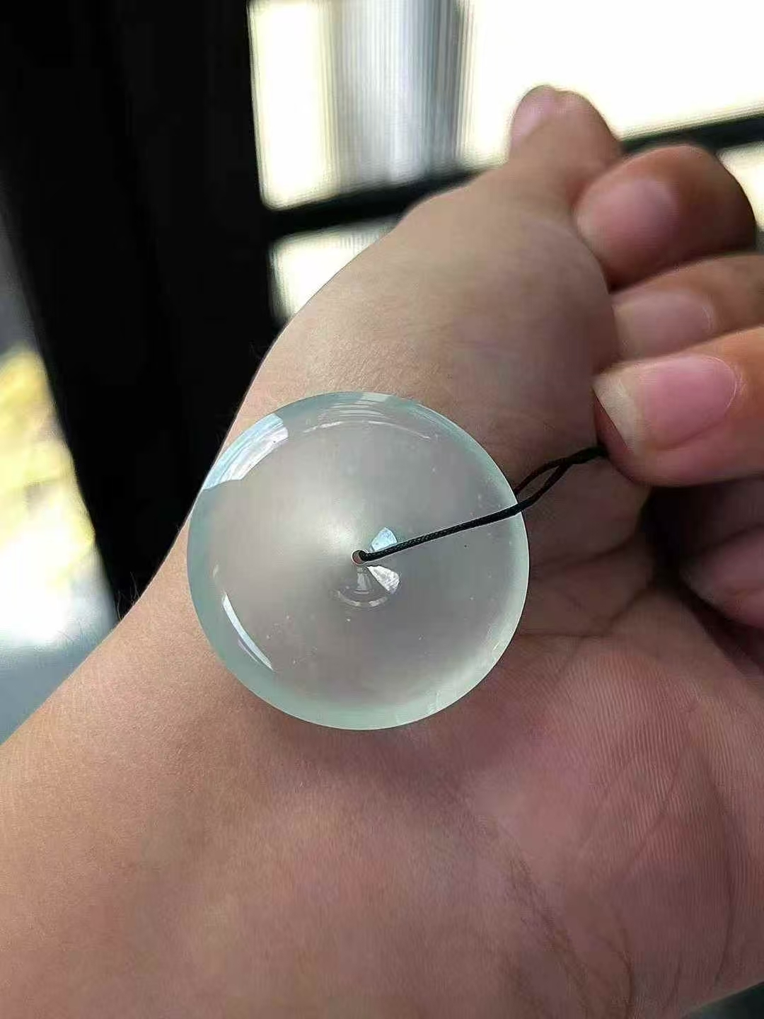 1110346 翡翠平安扣 (27.7mm直徑)