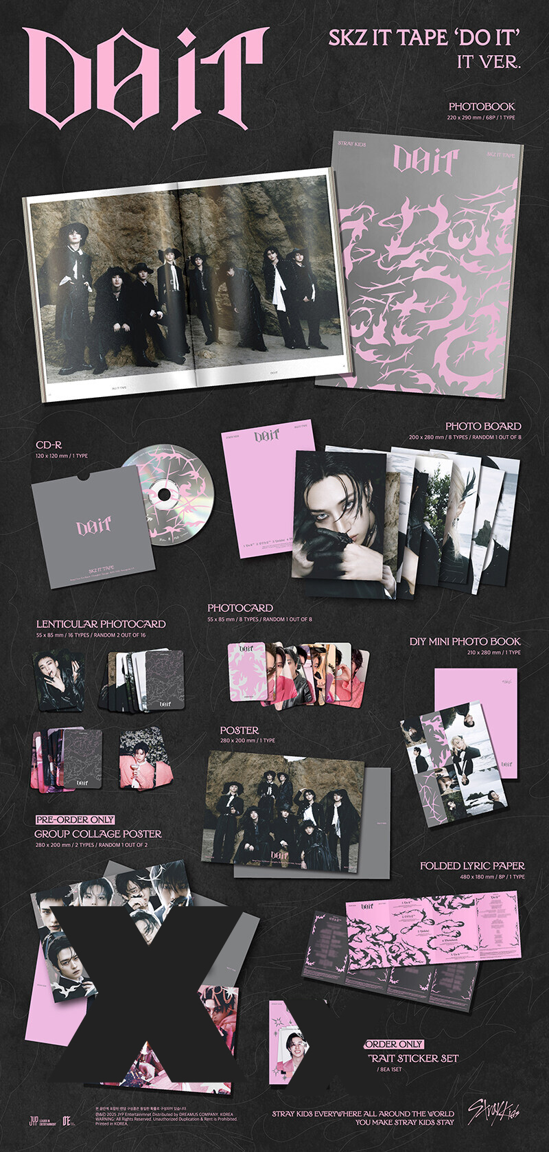 Stray Kids ~ SKZ IT TAPE DO IT