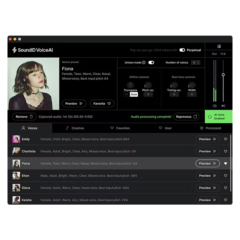 Sonarworks SoundID VoiceAI Plug-in Perpetual License
