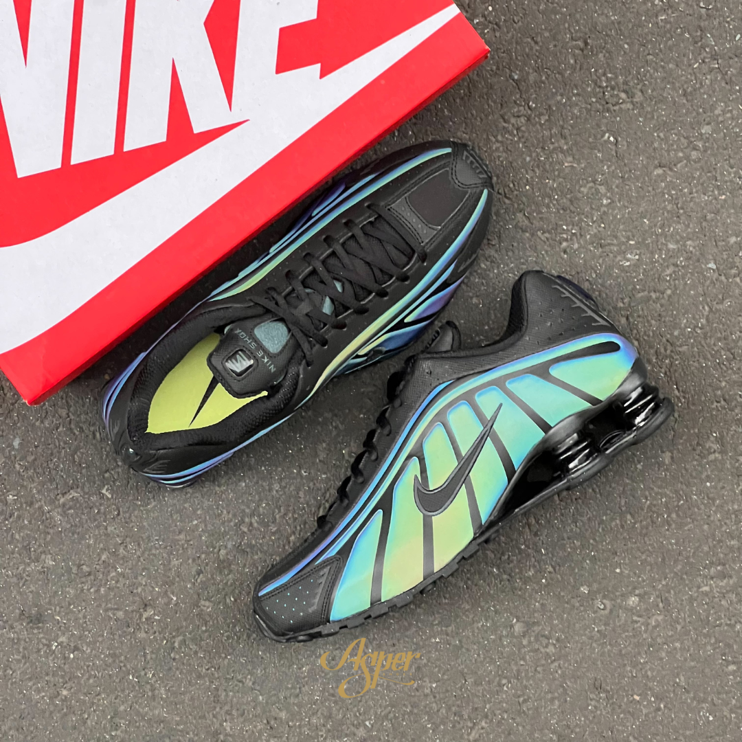 【官網限定】Nike Shox R4 SE "Seaweed" 金龜子 彈簧鞋 男鞋 IM6596-001 XI