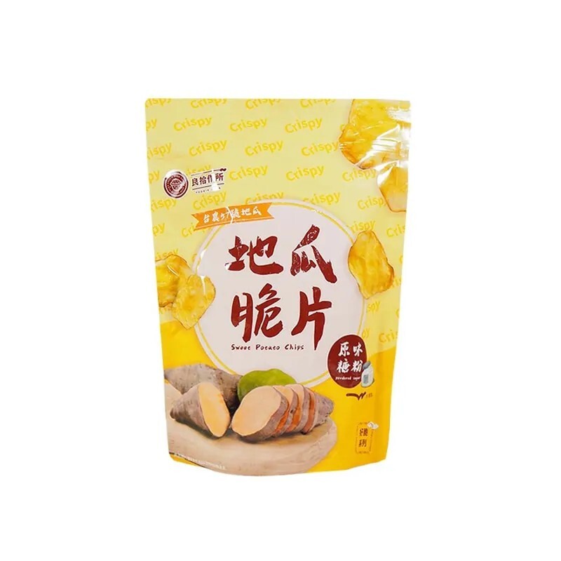 羅東院｜良拾作所x地瓜脆片-原味糖粉 120g/袋