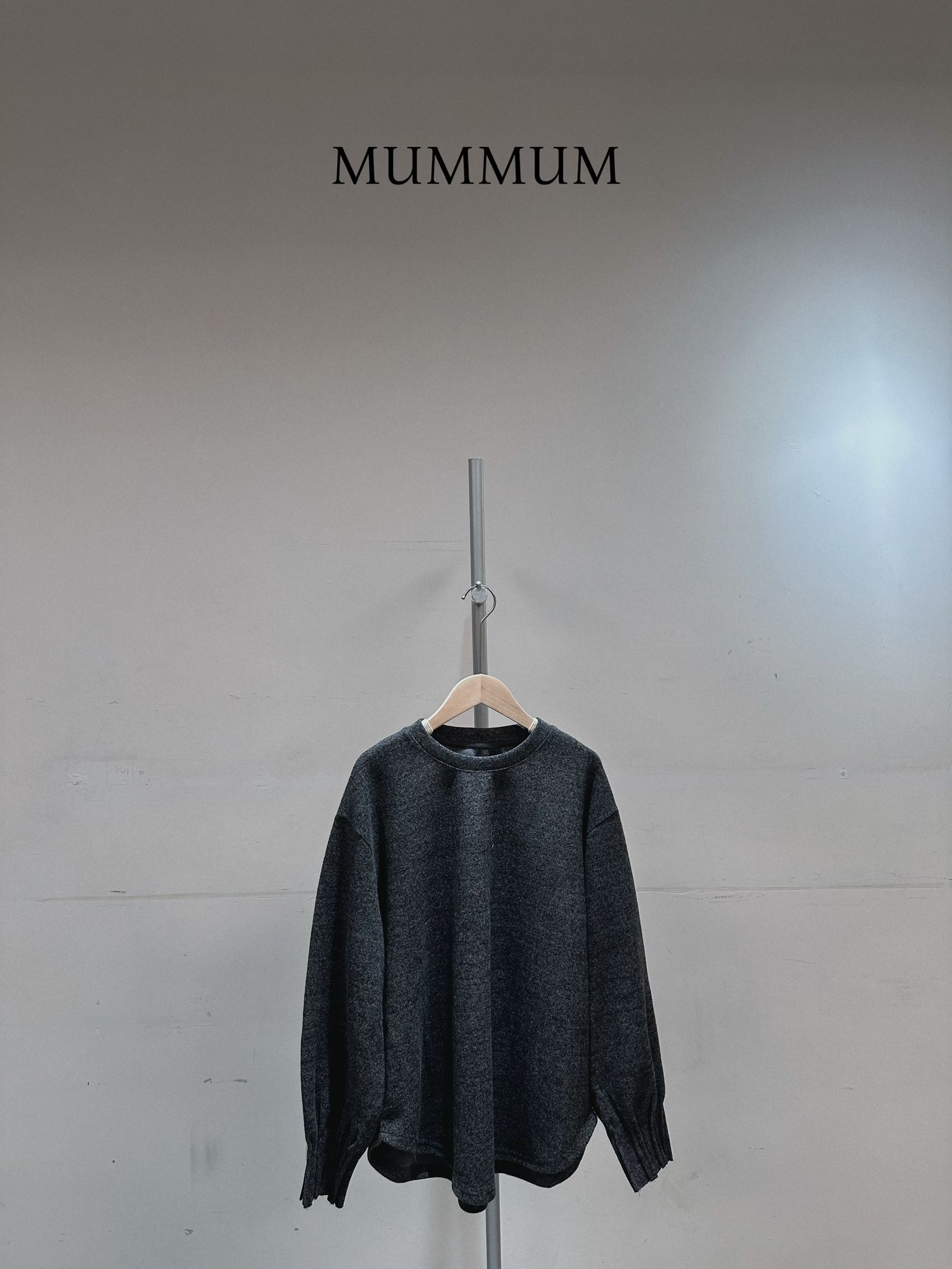 0212876a/秋冬高級感磨毛休閒上衣 50/50/28