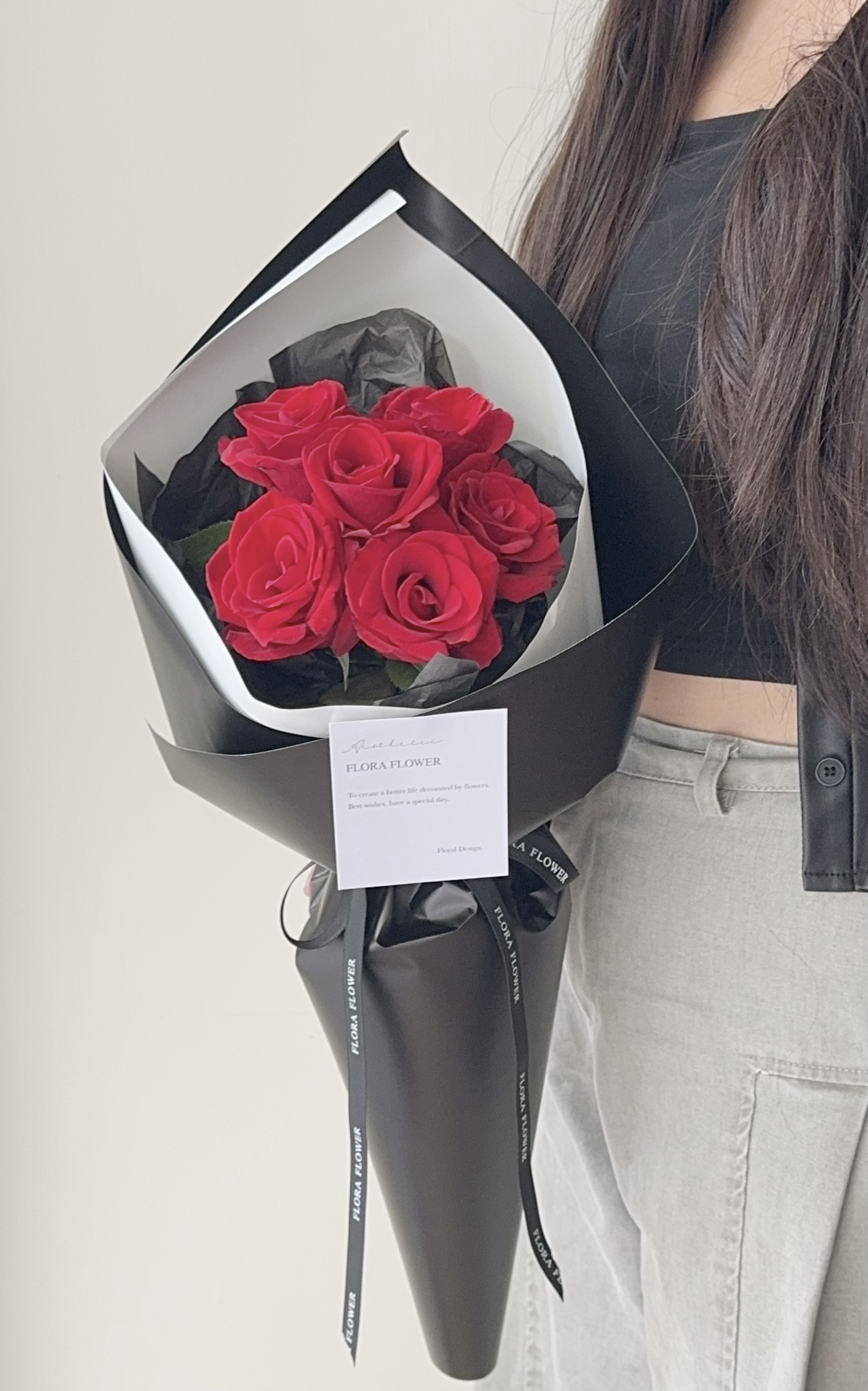 鮮花紅玫瑰-獨一無二的你