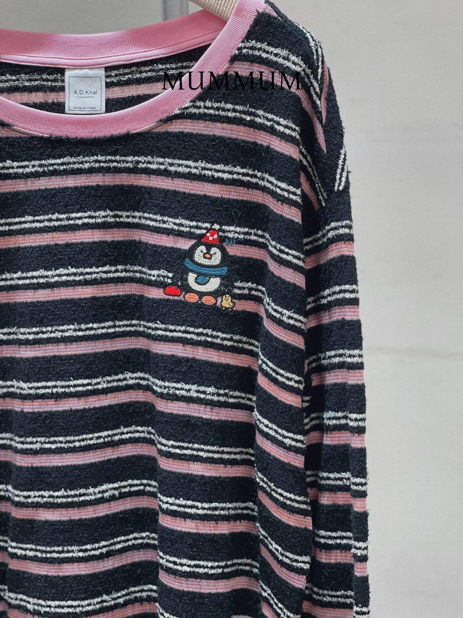 0212879a/冬日小企鵝橫間上衣 48/48/28