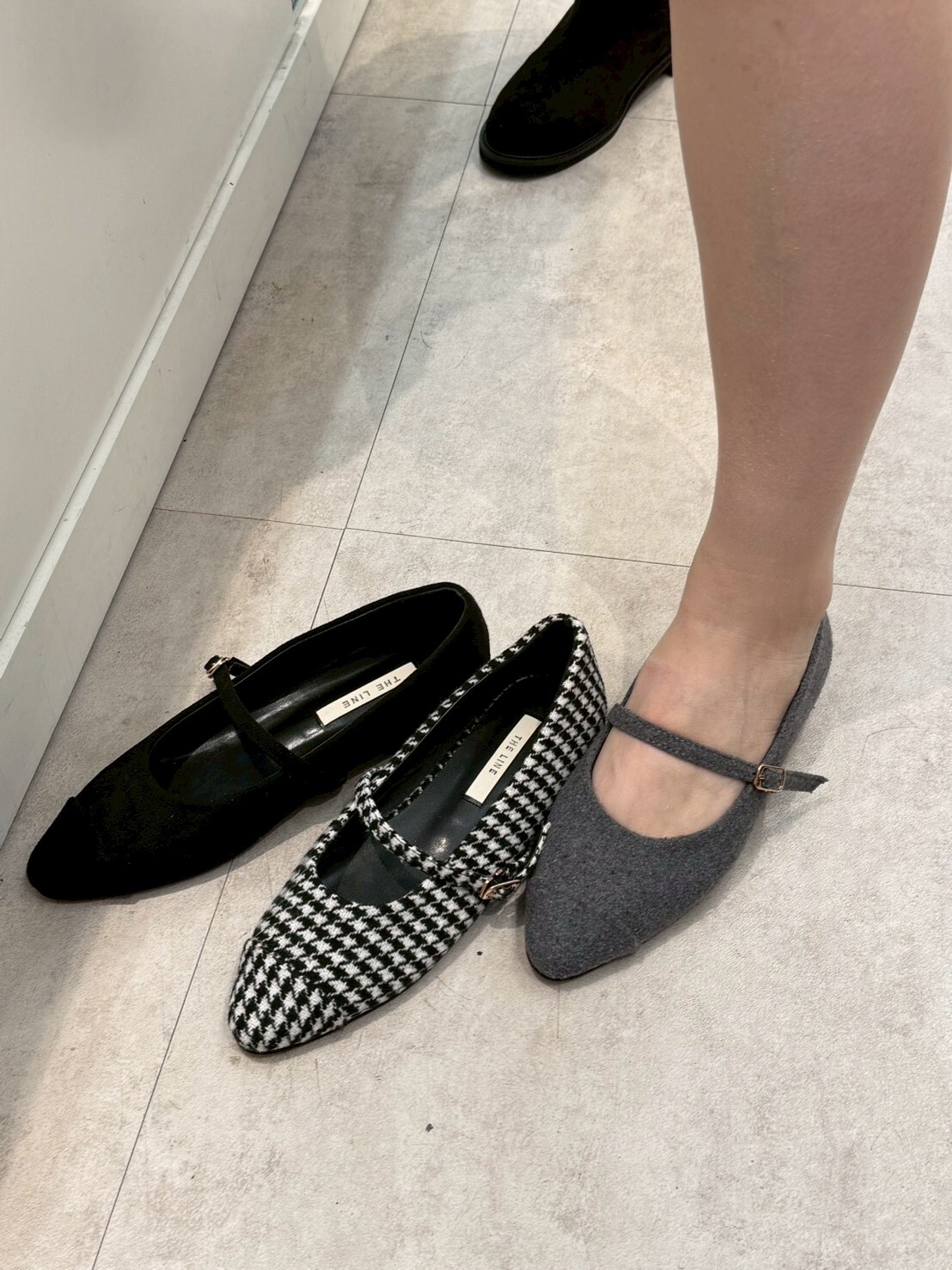 SH5226 尖頭一字帶瑪麗珍鞋 *買大一碼*