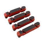 Fulcrum carbon 剎車皮（一車份）/制膠/Fulcrum Brake Pads for Carbon Rims - Screw Type | 4 Pieces | BR-BO500X1