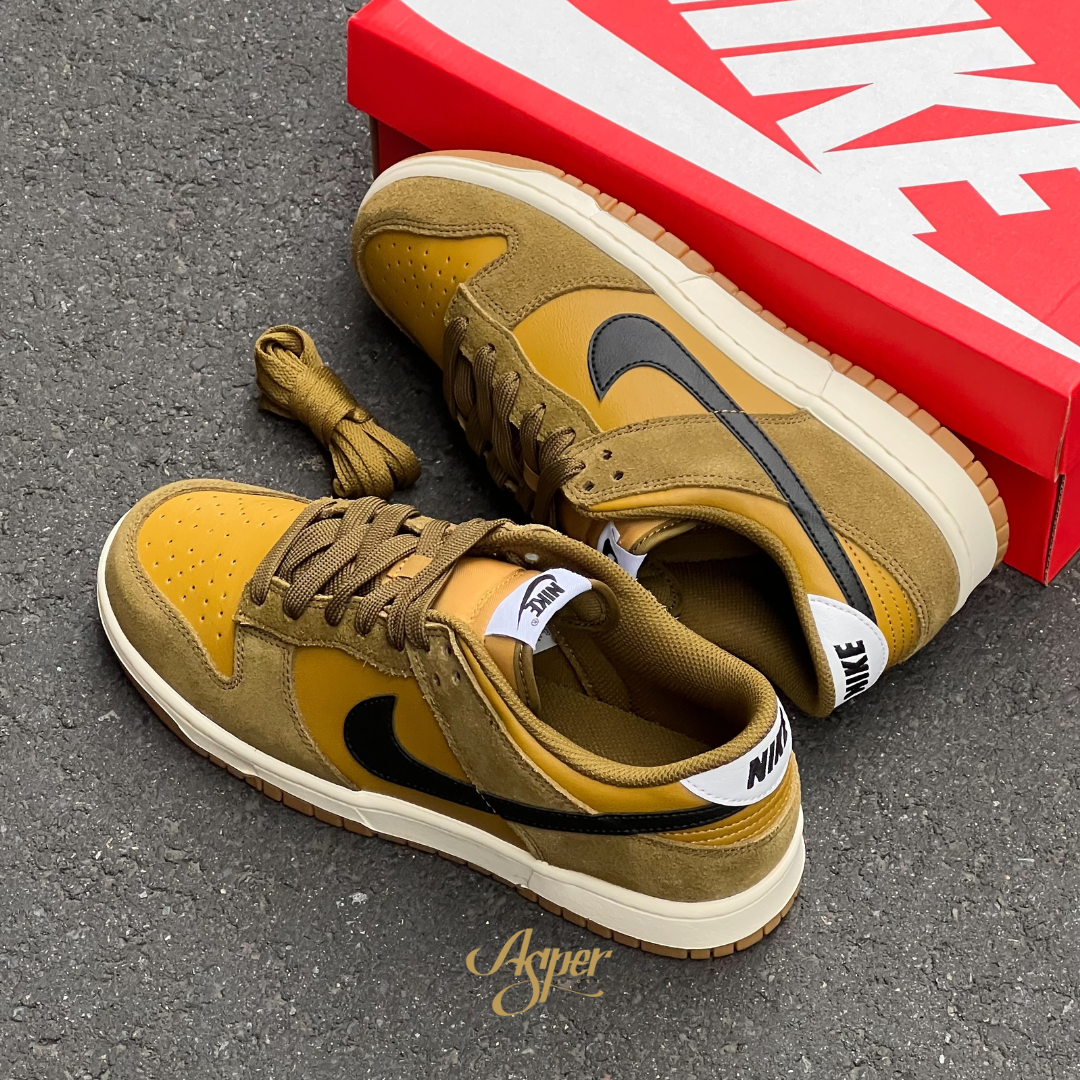 【官網限定】Nike Dunk Low Retro SE "Ochre Olive Flak Gum" 橄欖綠 男鞋 IB6399-300 XI