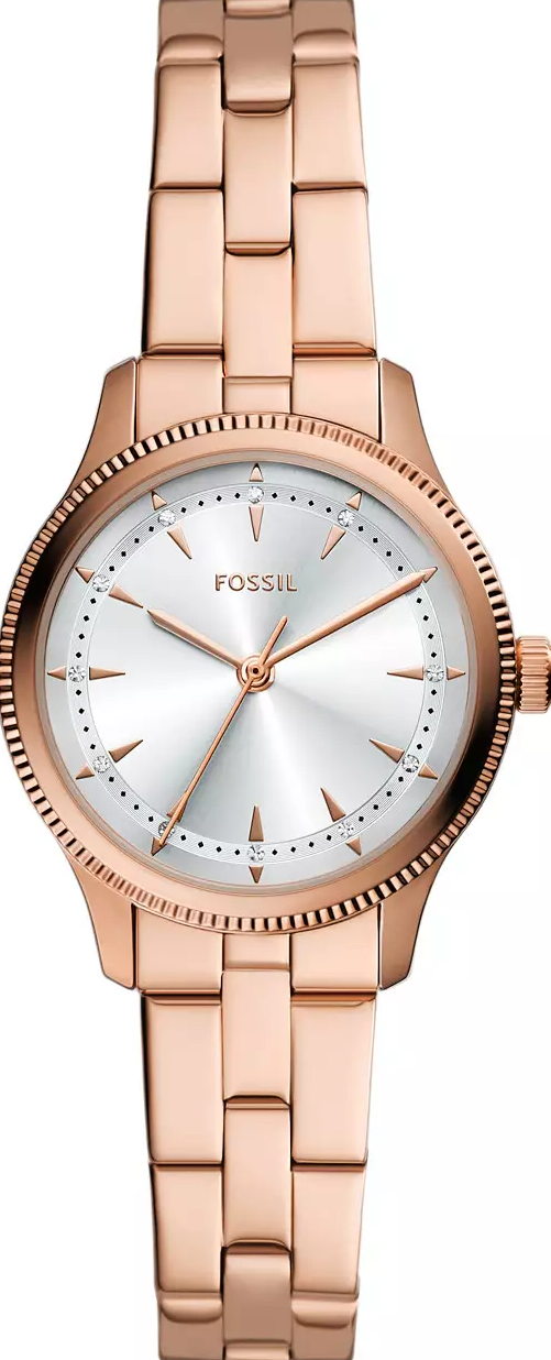 萬年鐘錶 - Fossi  時尚 玫瑰金不鏽鋼細緻簡約女錶 BQW8017 錶徑30MM