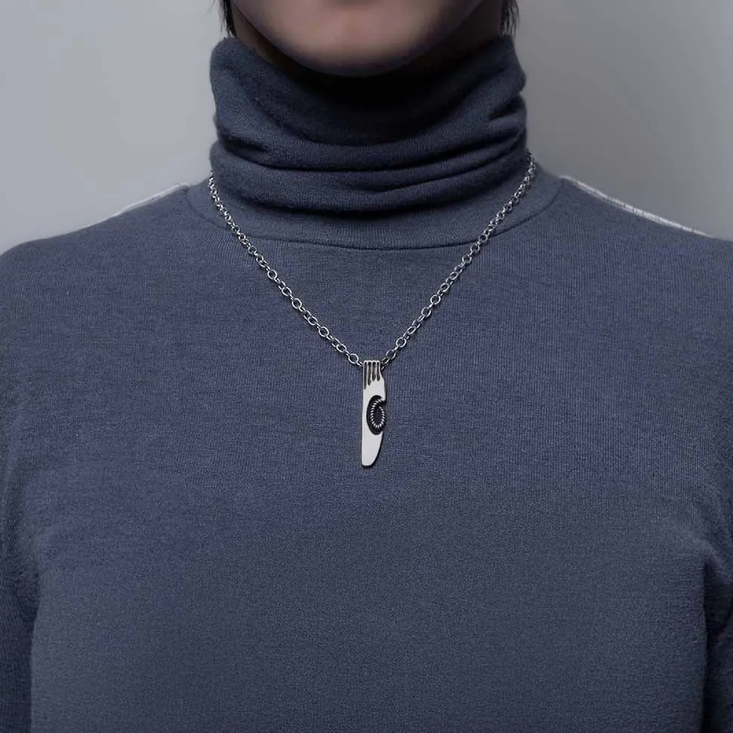 RECOVERY Blade of Absence Necklace 失能刀子項鍊