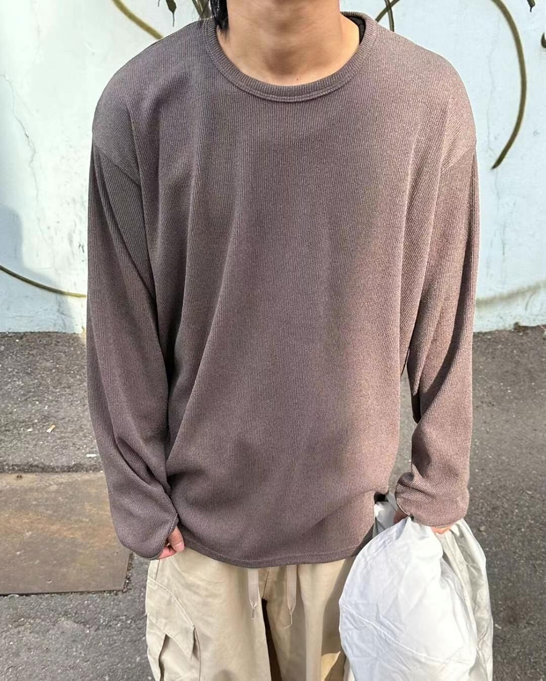 淨色長袖衫 T5841