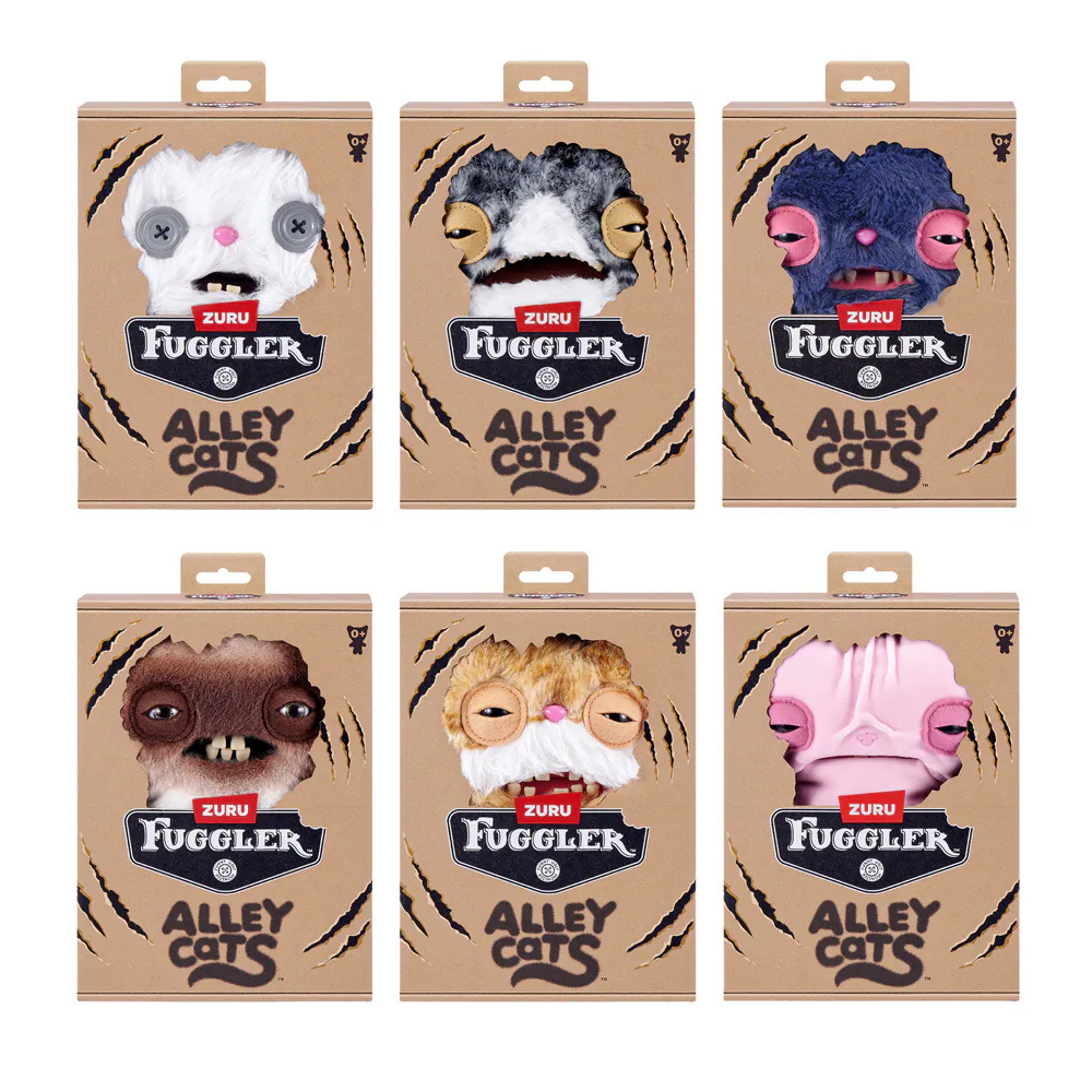 FUGGLER牙齒怪-9吋狂野喵星人  (隨機出貨)