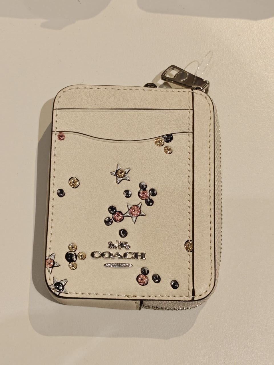[U] COACH SV/CHALK MULTI CCO26 ZIP CC STR PRNT, 196395999347 (UCO57)