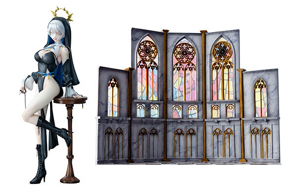 Aug KAWA DESIGN Nun Anastasia illustration by Ohisashiburi 1/6 Complete Figure Deluxe Edition Pre-order