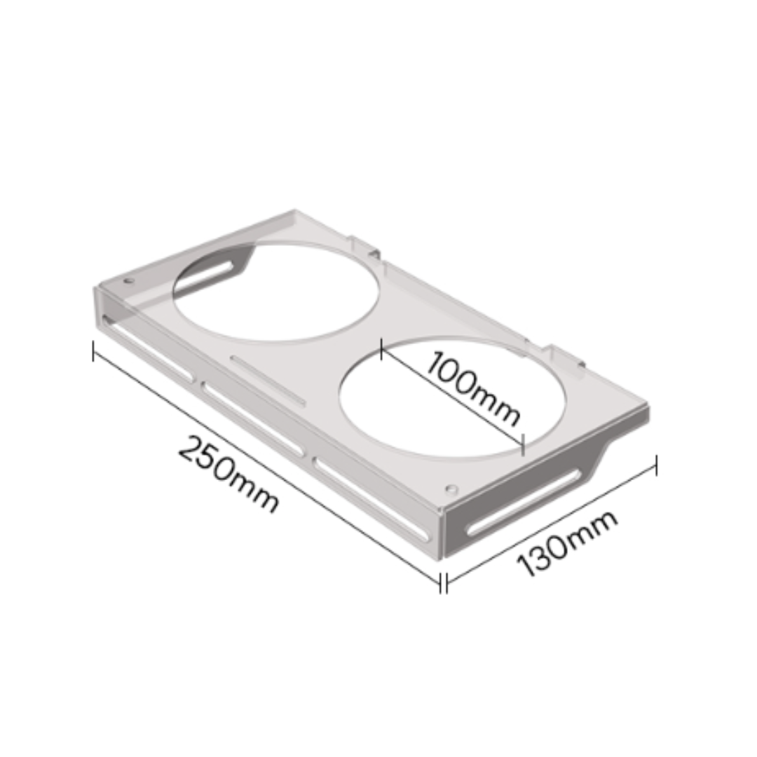 Comma Nine｜IBX 2 Hole Plate｜IBX 專用雙孔餐碗托盤