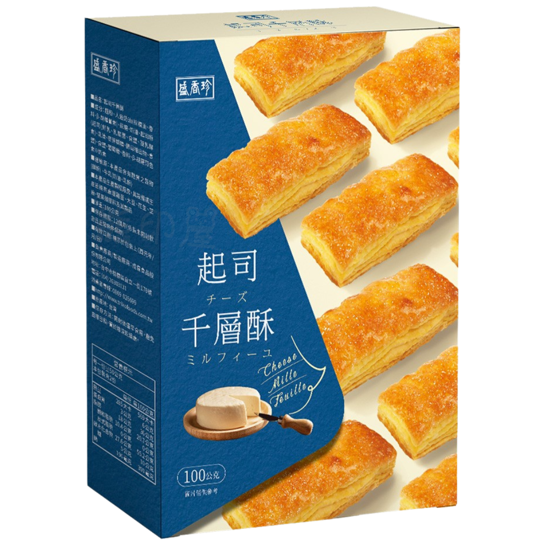 盛香珍 起司千層酥100g
