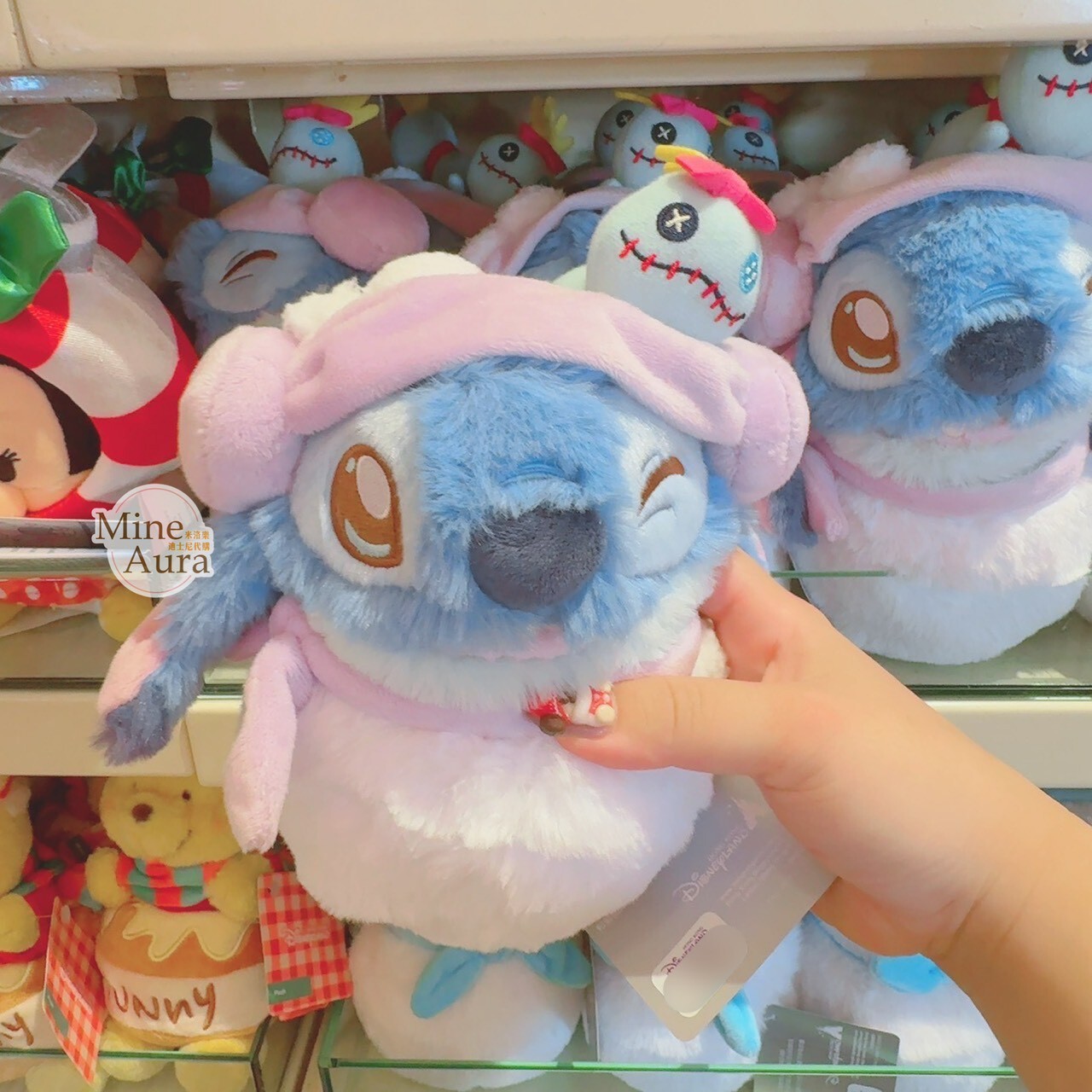 雪人系列 史迪奇 Stitch 娃娃 玩偶 星際寶貝 Lilo & Stitch -香港迪士尼樂園