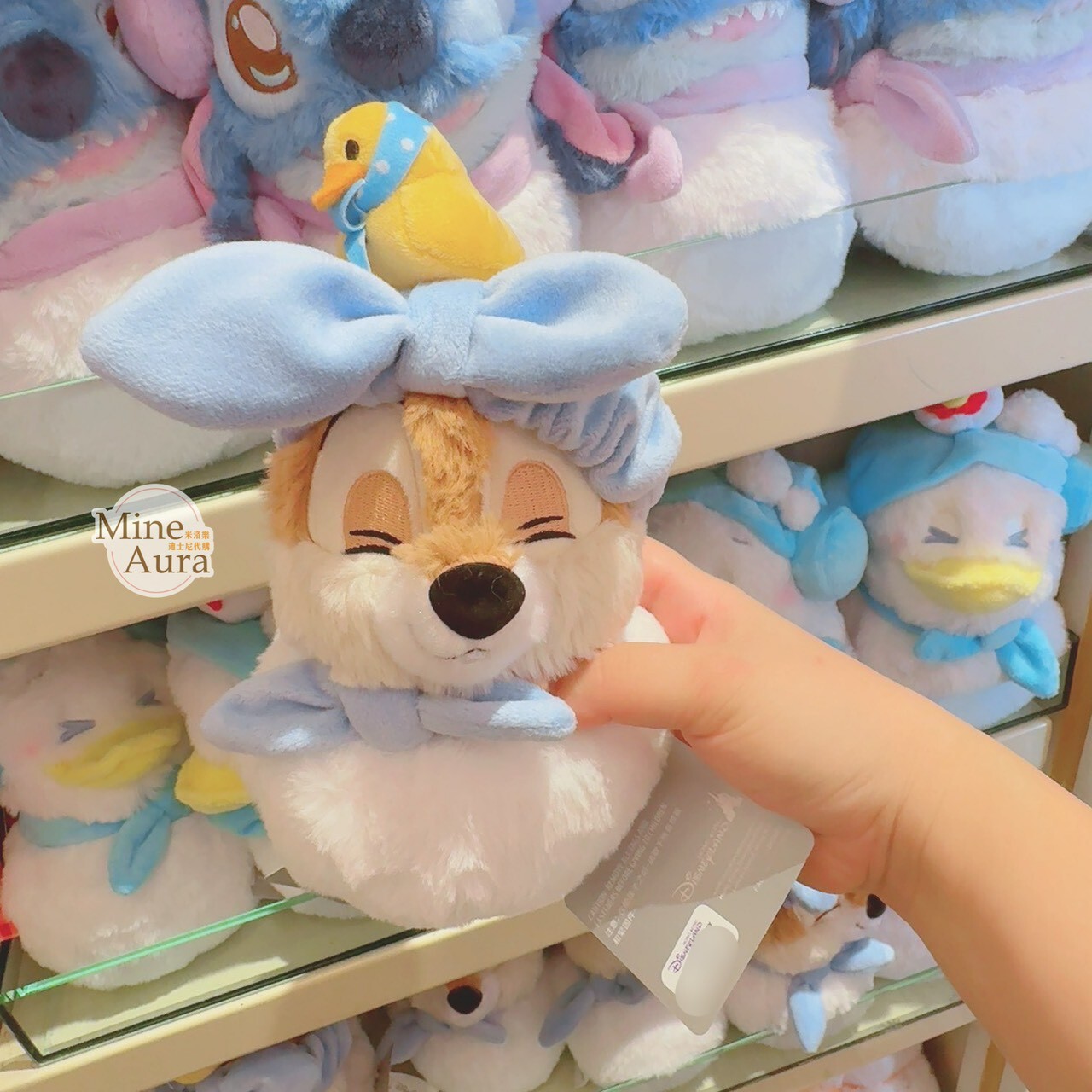 雪人系列 黑鼻 奇奇 Chip 娃娃 玩偶 奇奇蒂蒂 Chip 'n Dale -香港迪士尼樂園