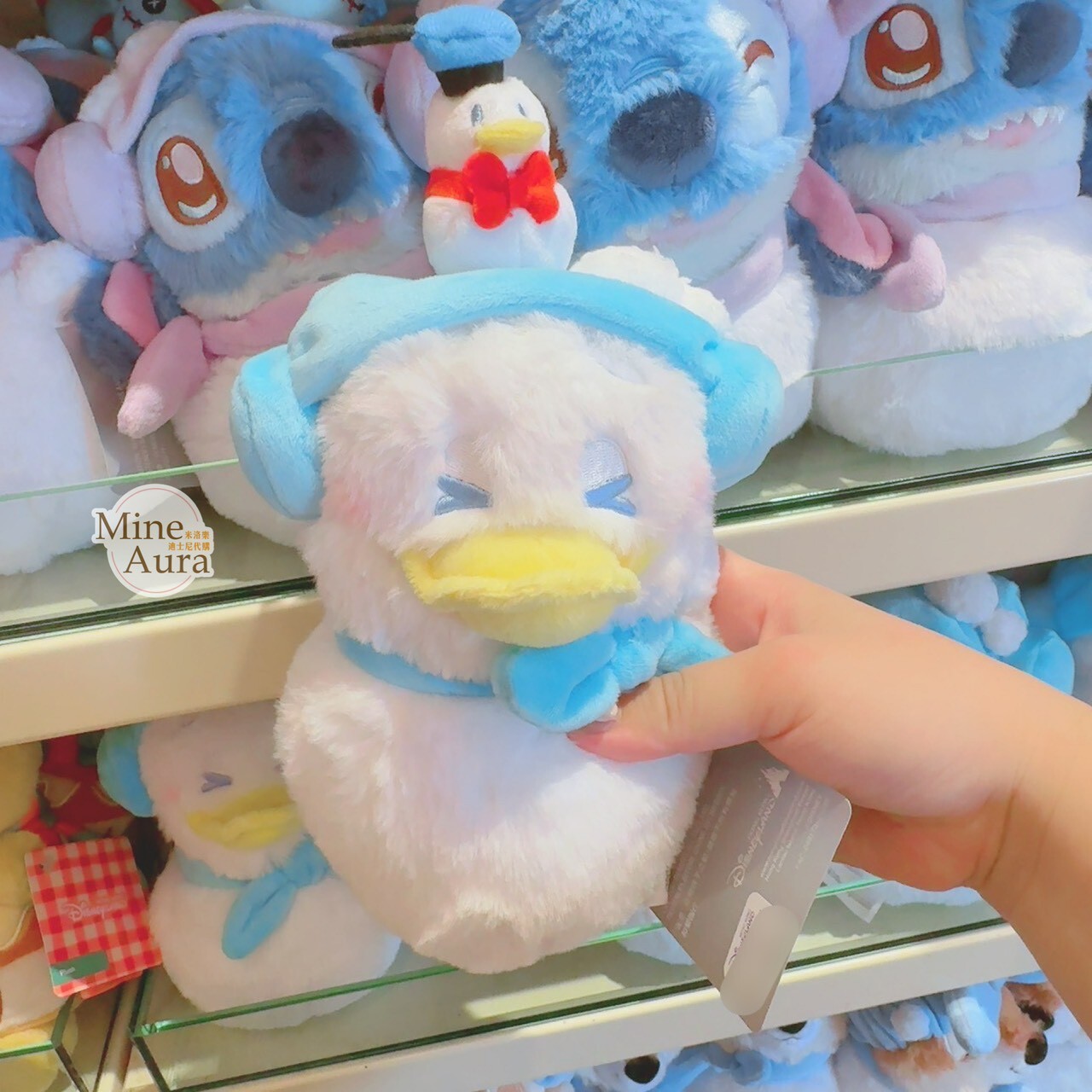 雪人系列 唐老鴨 Donald 娃娃 玩偶 -香港迪士尼樂園