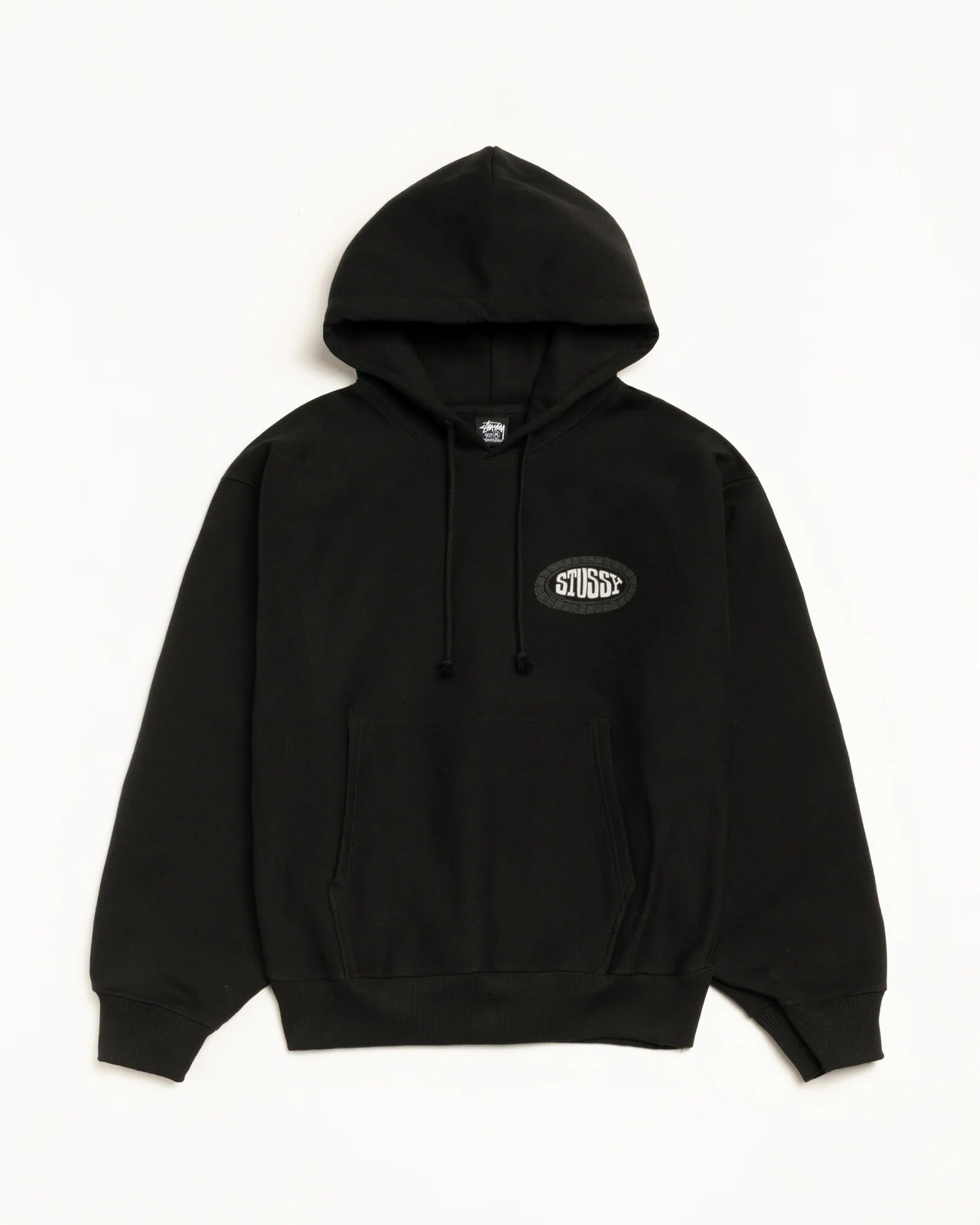 "代購" Stussy 25FW TILE OVAL HOODIE 帽T 基本款