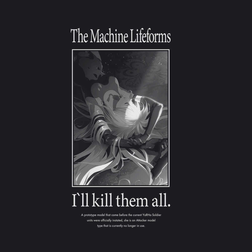 「ACG.GO」「預購」COSPA - A2 T恤 [尼爾：自動人形 Ver1.1a]