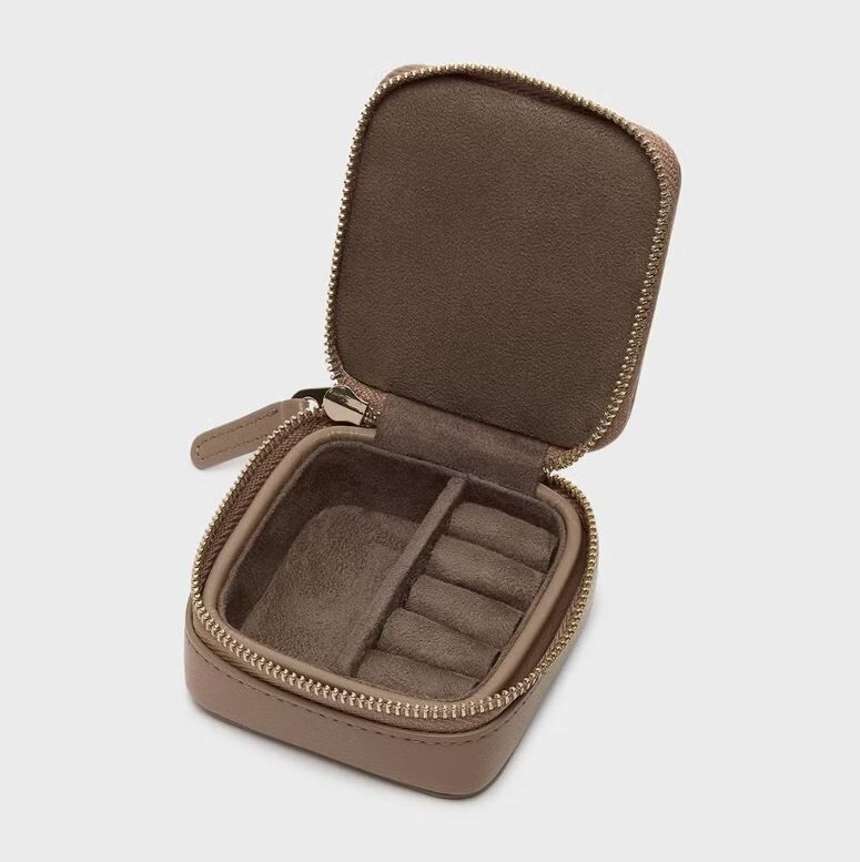 [連線優惠] NOJESS HASHIBAMI × NOJESS 聯名飾品收納盒 棕色