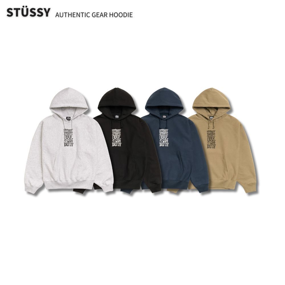 "代購" Stussy 25FW AUTHENTIC GEAR HOODIE 帽T