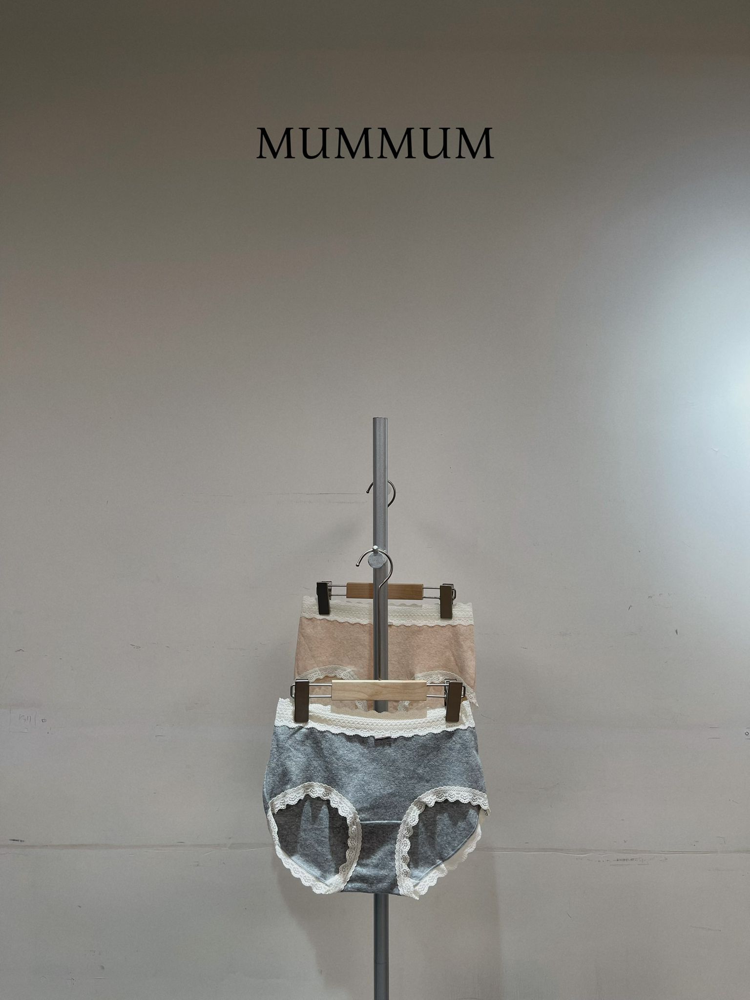 ac876/蕾絲波浪邊綿內褲