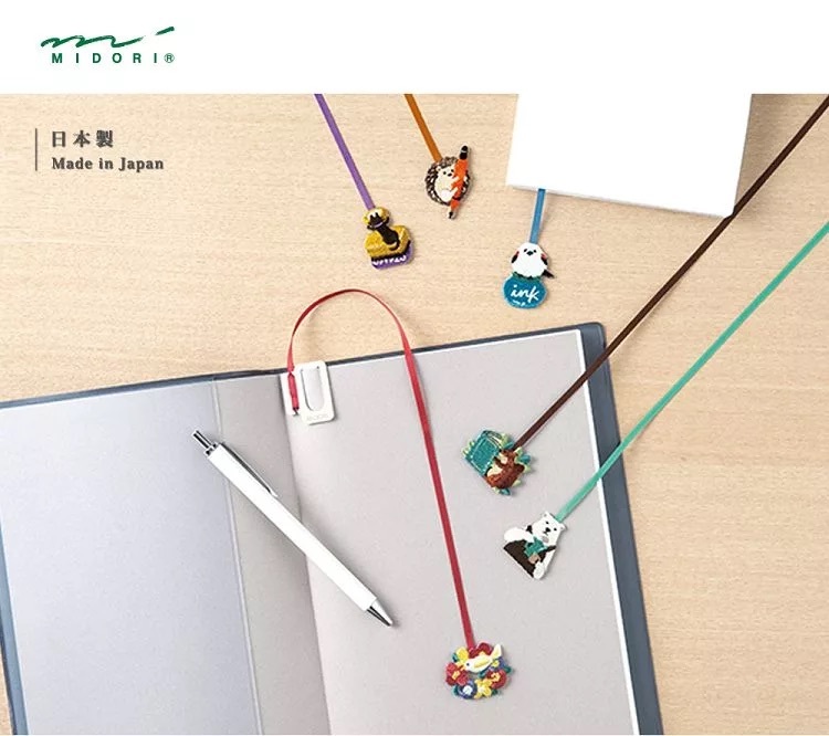 Midori｜刺繡書籤 II