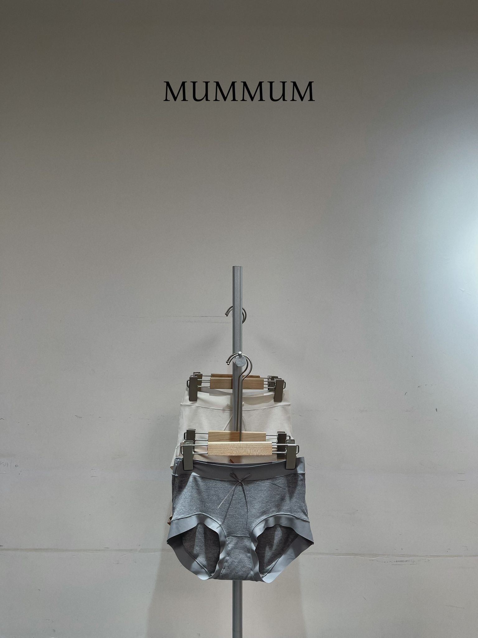 ac879/絲帶蝴蝶結綿內褲