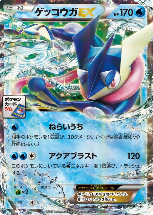 POKEMON JAPANESE PROMO 021/XY-P