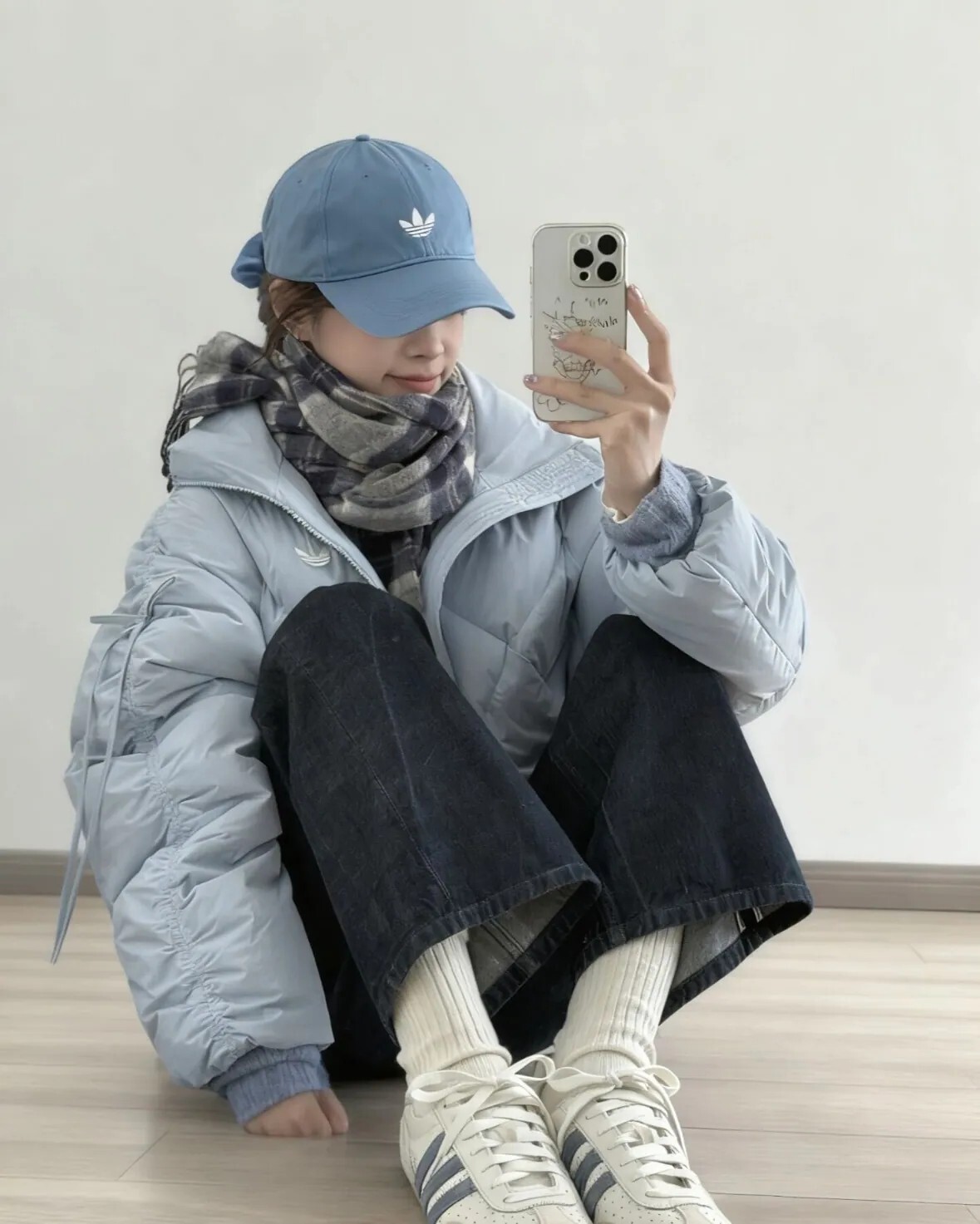 <專屬仙女的外套!!> Adidas Originals Bow Cow 蝴蝶結 綁帶 羽絨 外套 2色